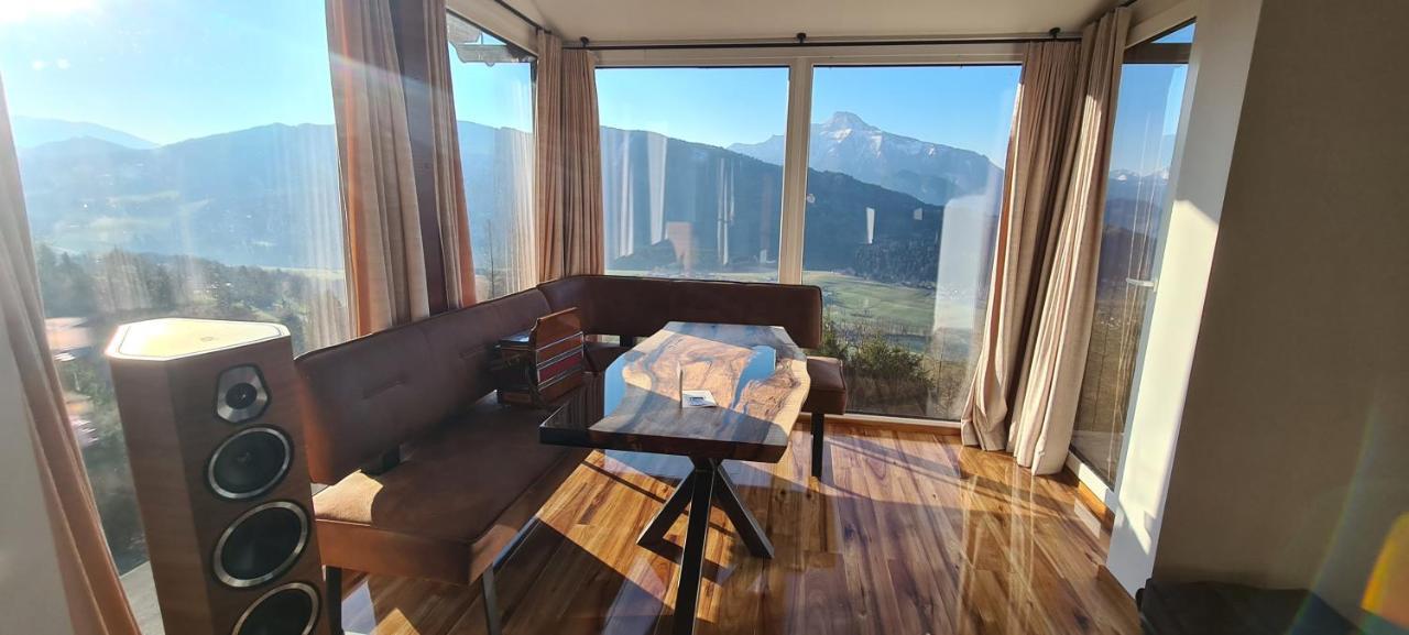 Ruhige Bergvilla In Alleinlage Am Mondsee Mit Seeblick Bergblick Und Whirlpool Innerschwand Exterior photo